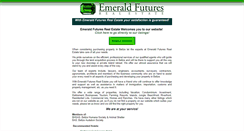 Desktop Screenshot of emeraldfutures.com